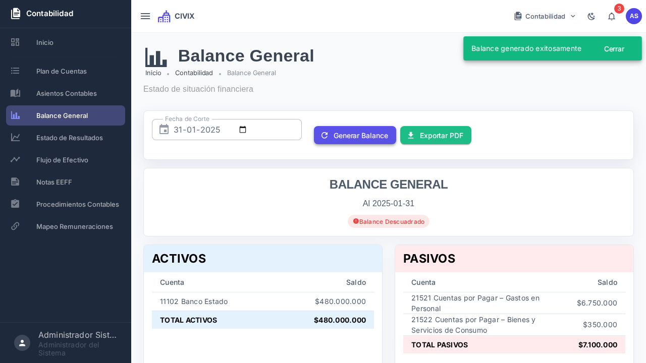Balance general